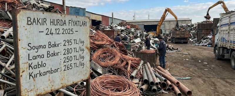 Bakır Hurda Fiyatları