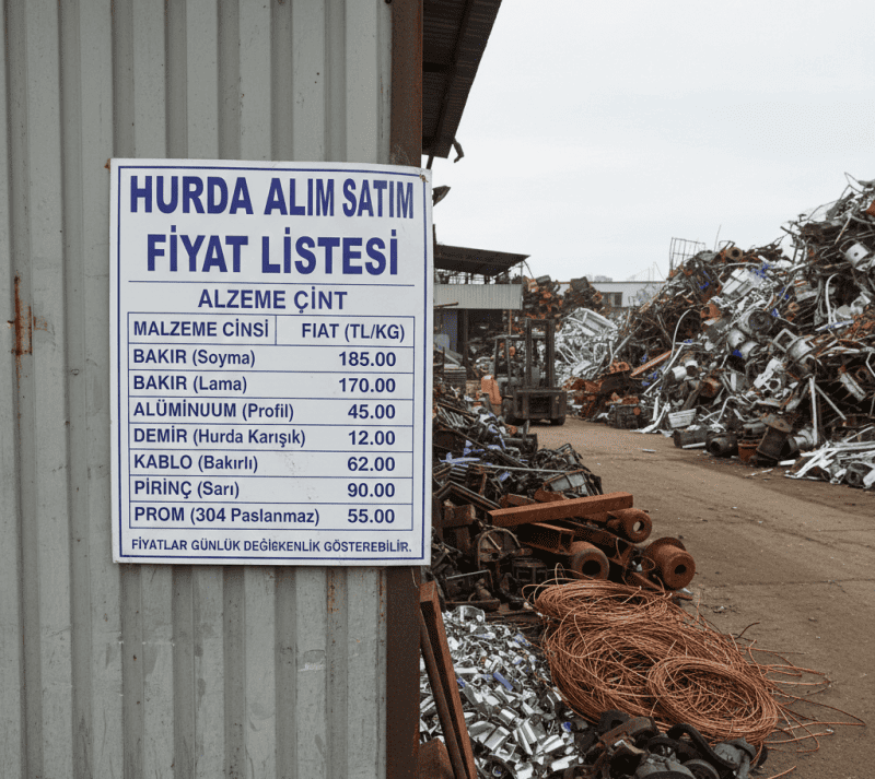 Hurda Alım Satım Fiyat Listesi İstanbul 2026