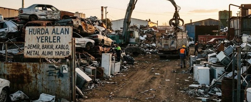 Hurda Alan Yerler Avrupa Yakası