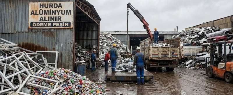 Hurda Alüminyum Alanlar Avrupa Yakası