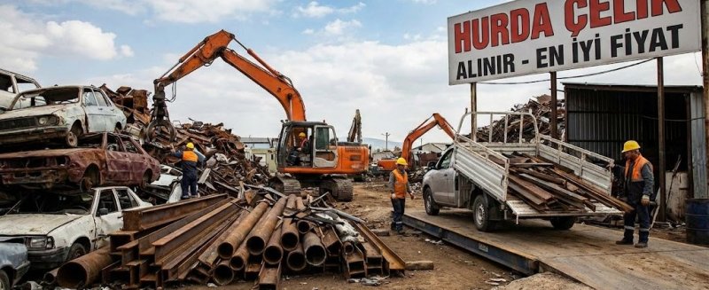 Hurda Çelik Alanlar Anadolu Yakası