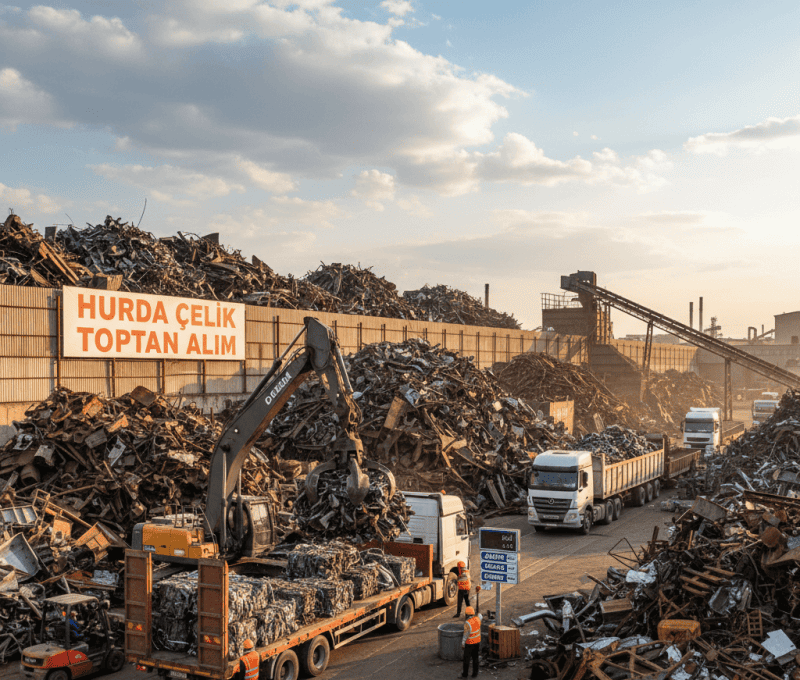 Hurda Çelik Toptan Alım İstanbul